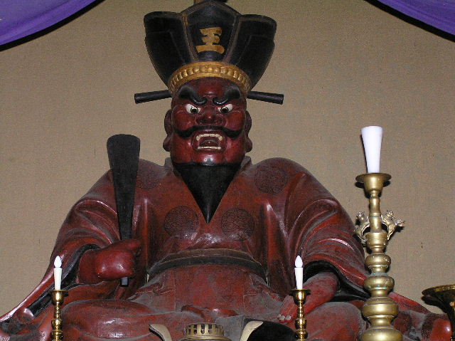 芦峅閻魔堂の仏像群